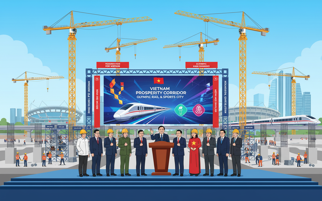 12월 19일, 주요 프로젝트 착공 및 준공식 개최