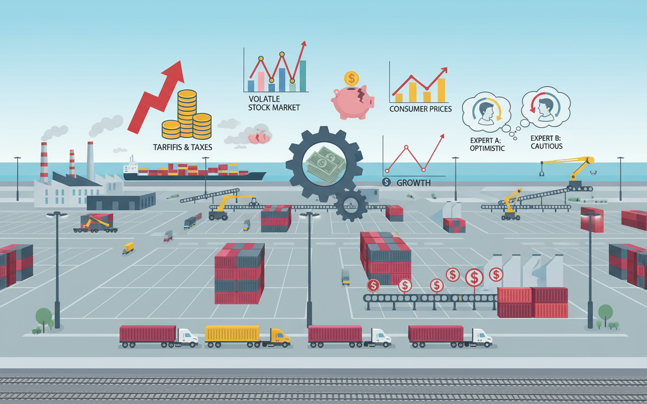 트럼프의 수입세로 흔들린 미국 경제, 1년의 기록