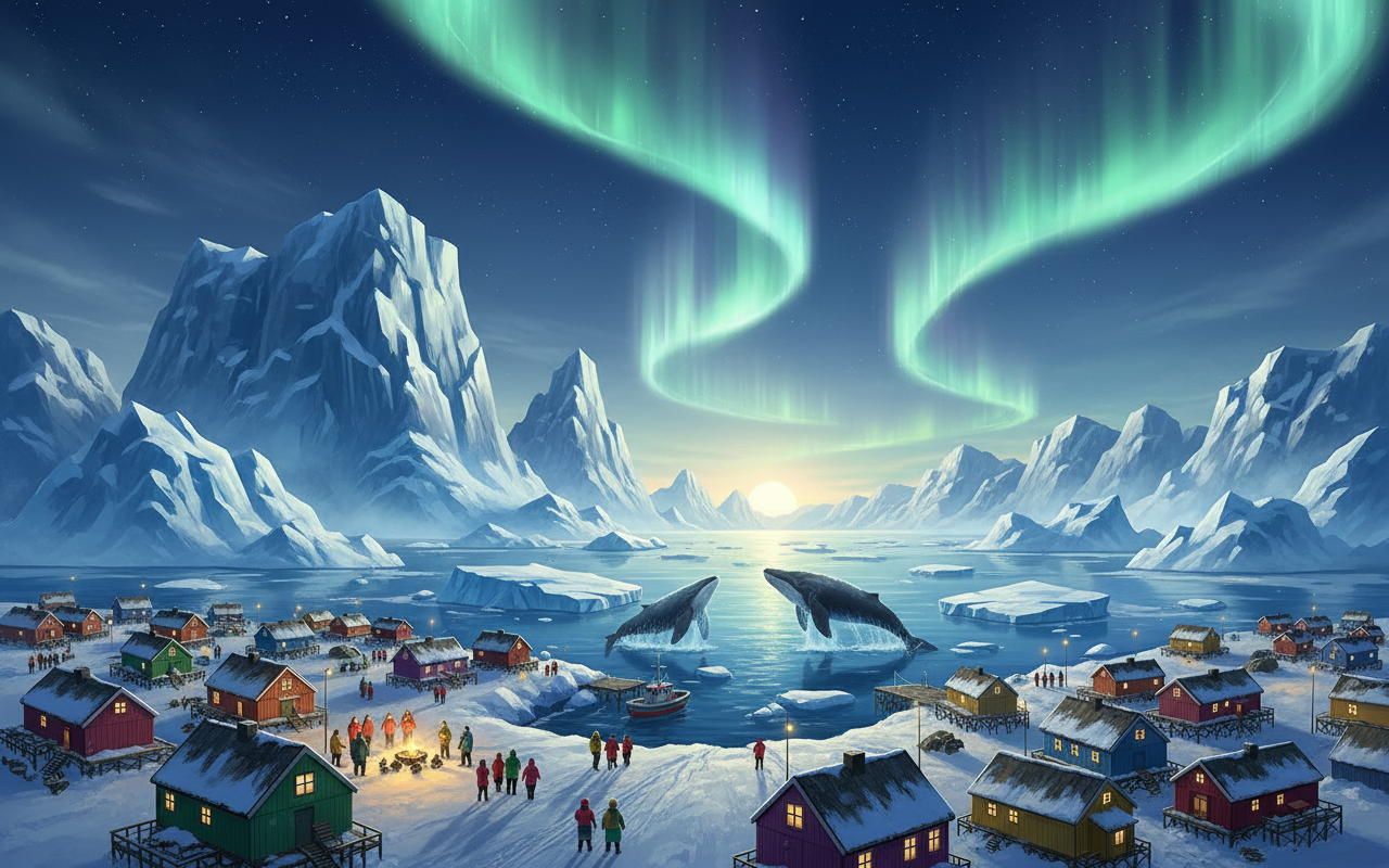 그린란드의 아름다움 뒤에 숨겨진 자살 비극