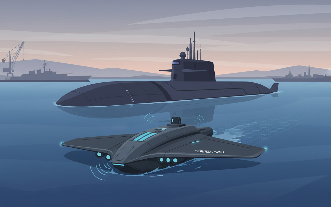 우크라이나, 러시아 잠수함 위협할 수 있는 무인 잠수정 공개