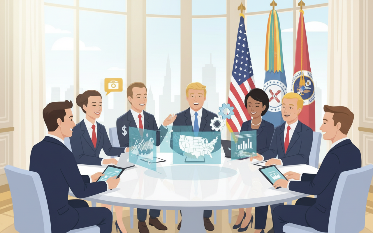 트럼프 정부의 13명의 억만장자