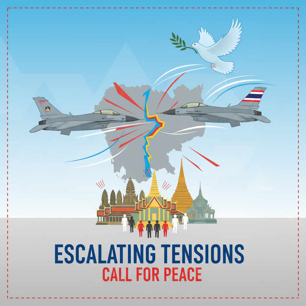 캄보디아, 태국에 F-16 사용 중단 요구