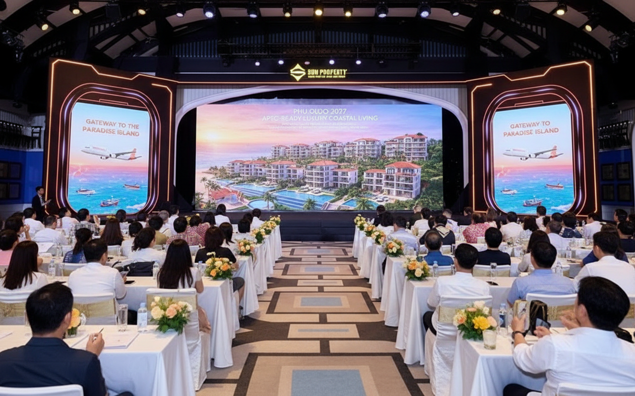 선그룹, 푸꾸옥에 9개의 아파트 타워 건설 예정