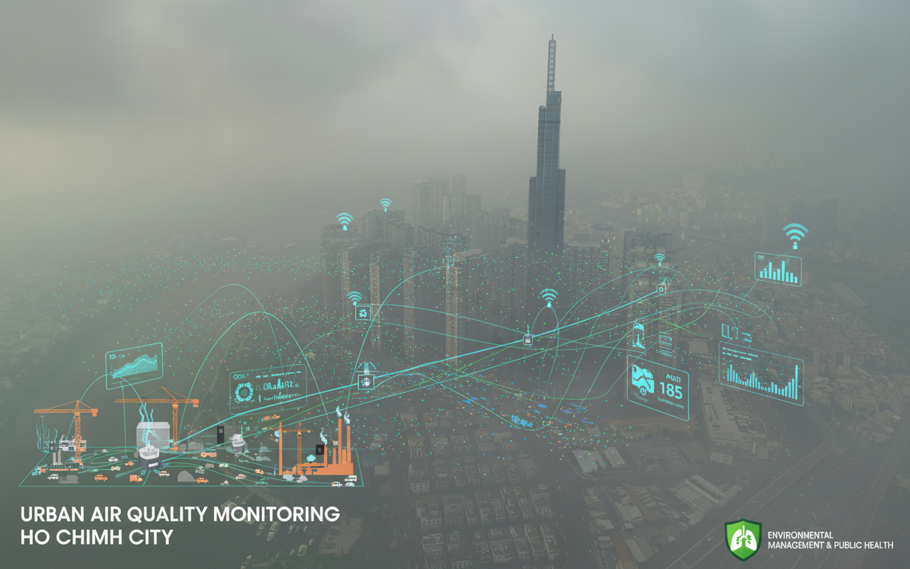 호치민시, 약 160개의 공기 질 측정 지점 설치 제안