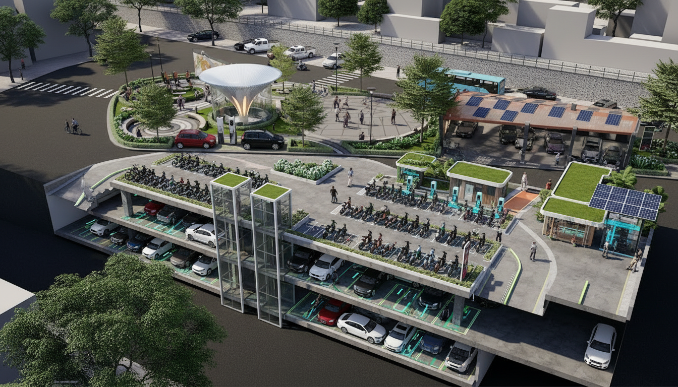 하노이 구시가지 첫 번째 지하주차장 계획 승인