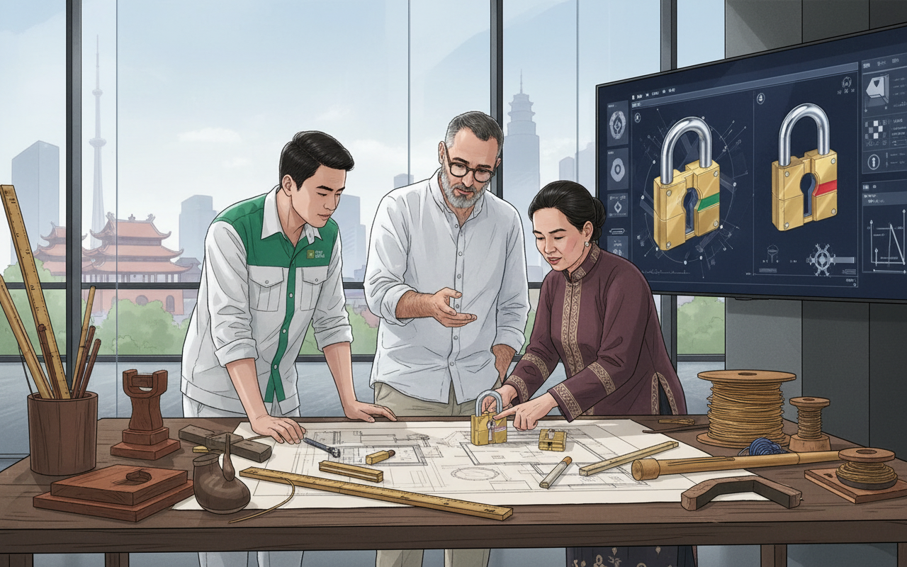 국제 협력이 베트남 자물쇠 브랜드의 경쟁력을 높인다