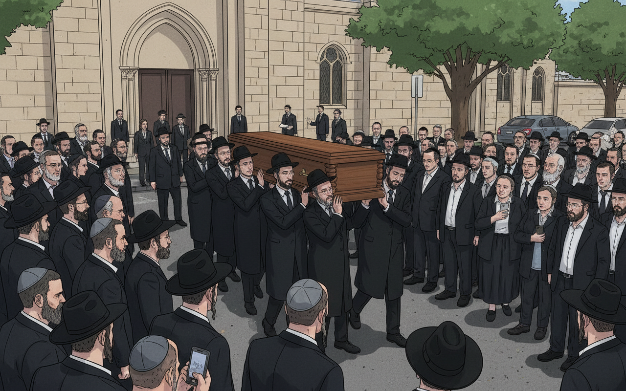 호주 총격 사건에서 사망한 교사를 추모하는 수백 명의 인파