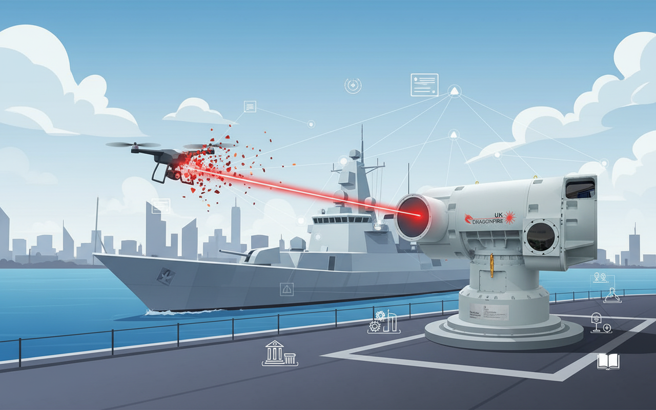 영국, 드론 대응 레이저 무기 개발에 수천만 달러 투자