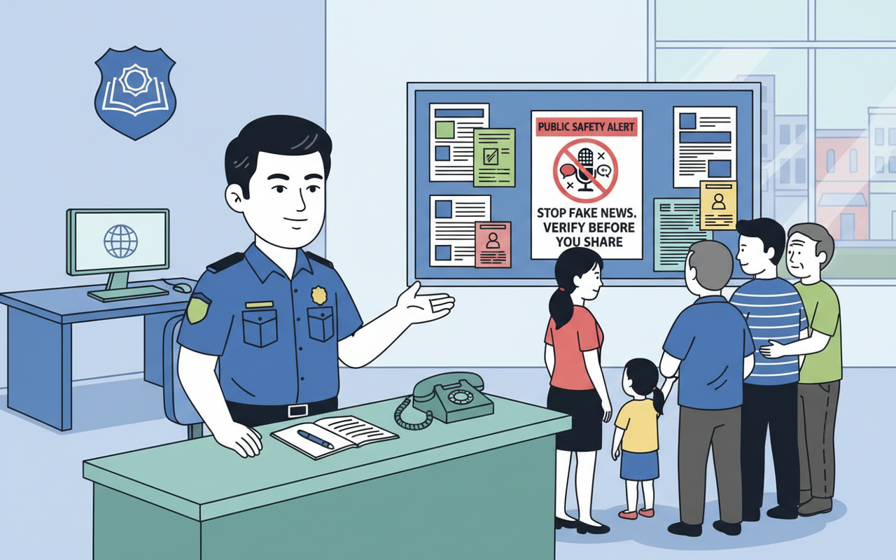 경찰을 농락하기 위한 허위 신고