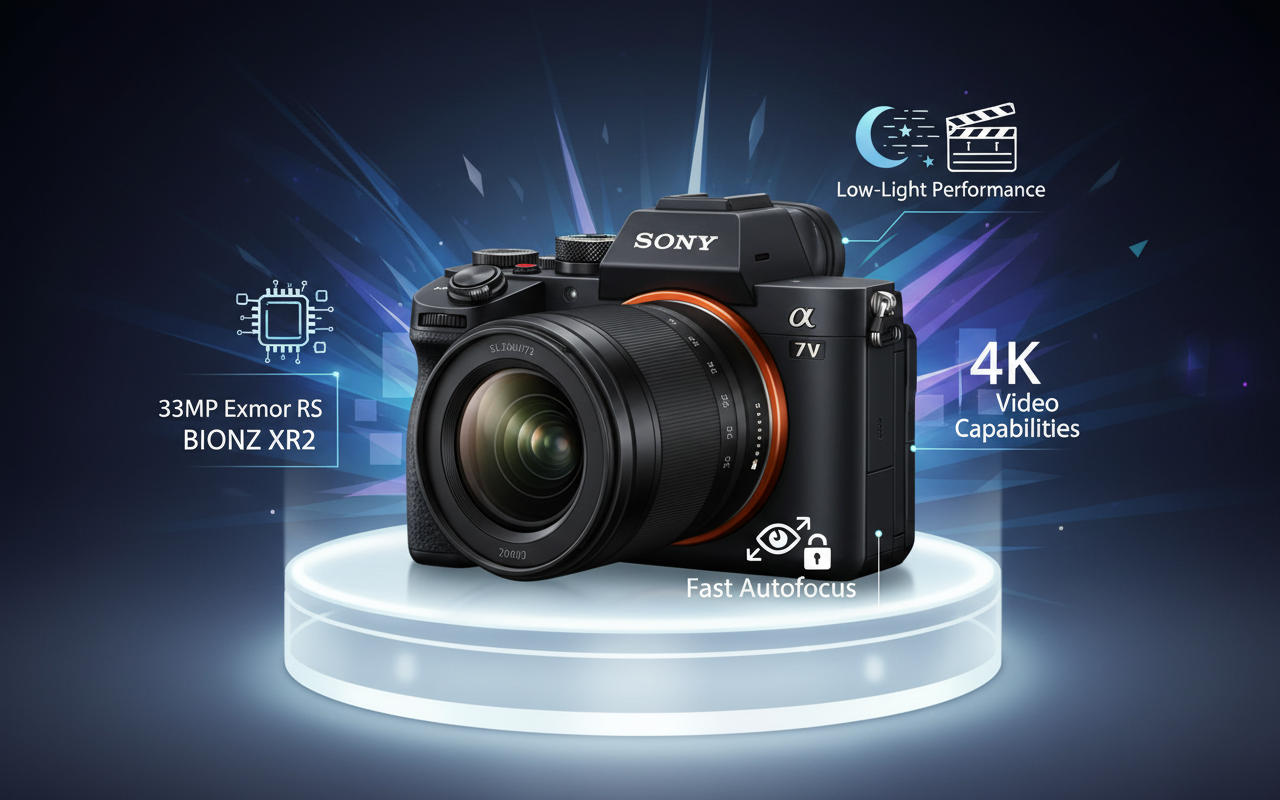소니 알파 7 V, AI를 활용한 이미지 처리 기능 탑재