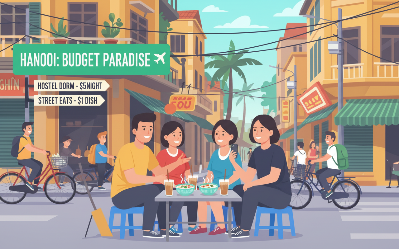 하노이, 세계에서 가장 저렴한 놀이 비용을 가진 도시 6위에 올라