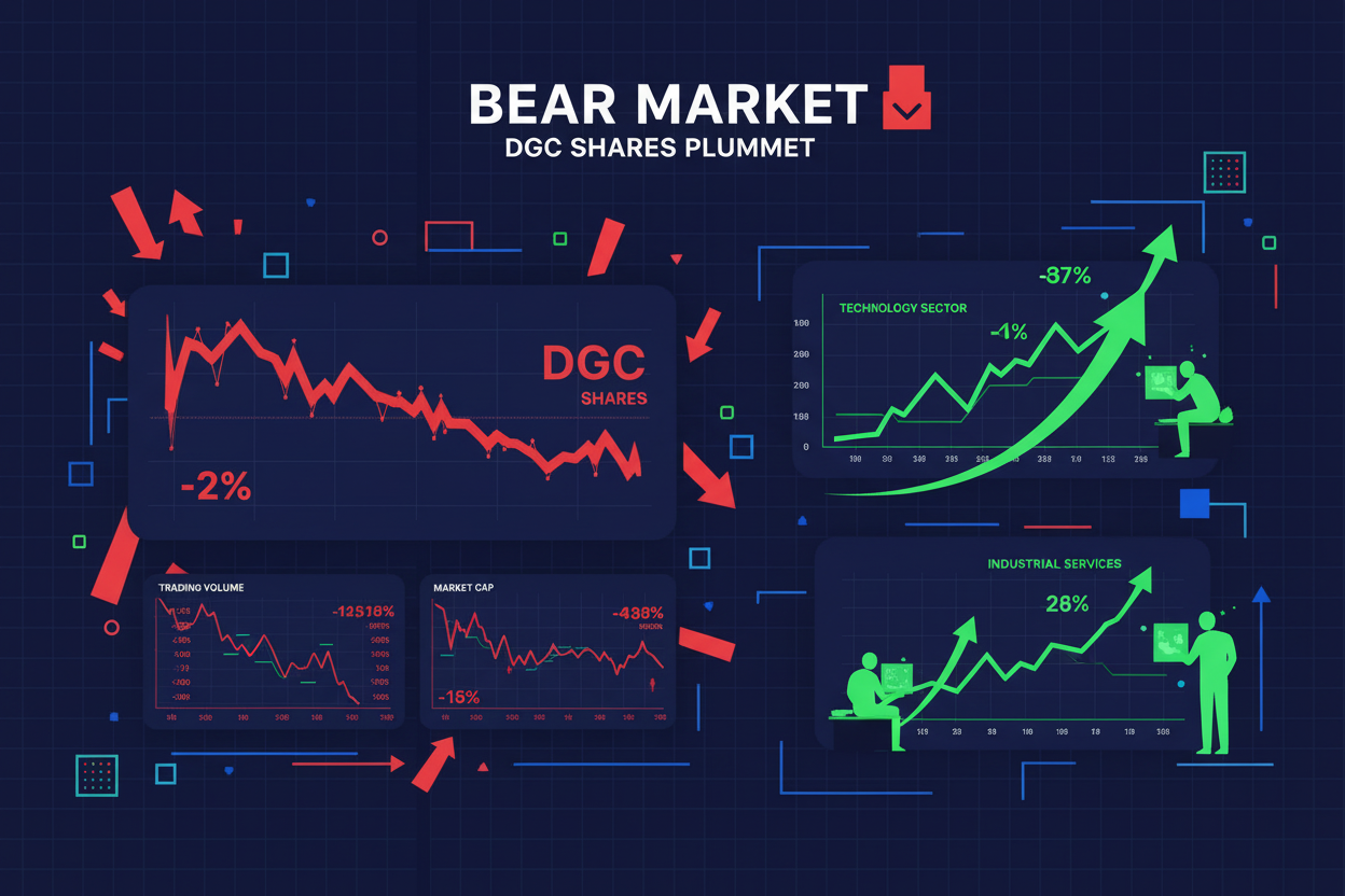 독장 화학 주식, 계속해서 하한가 기록