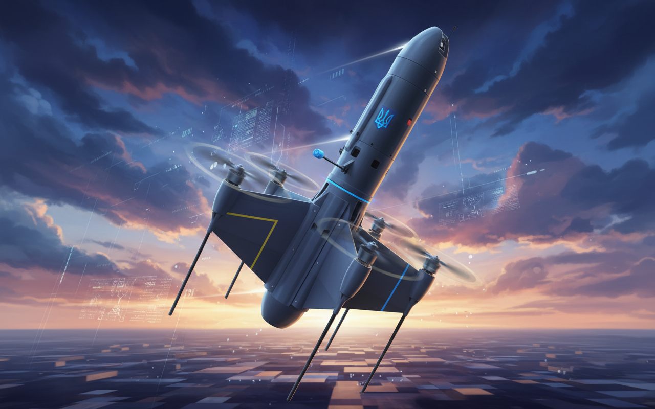 우크라이나, 시속 400km의 드론 요격기 공개