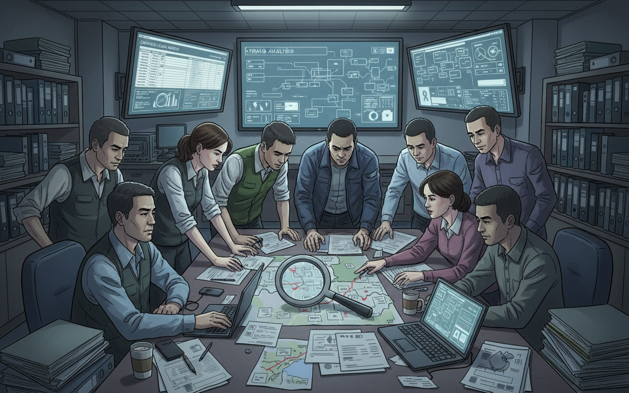 캄보디아에서 사기 사건에 연루된 14명 체포