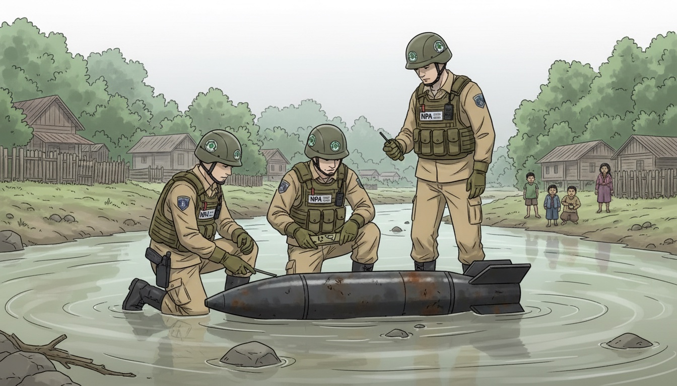 87kg 이상의 폭약이 시장 옆에서 발견된 폭탄