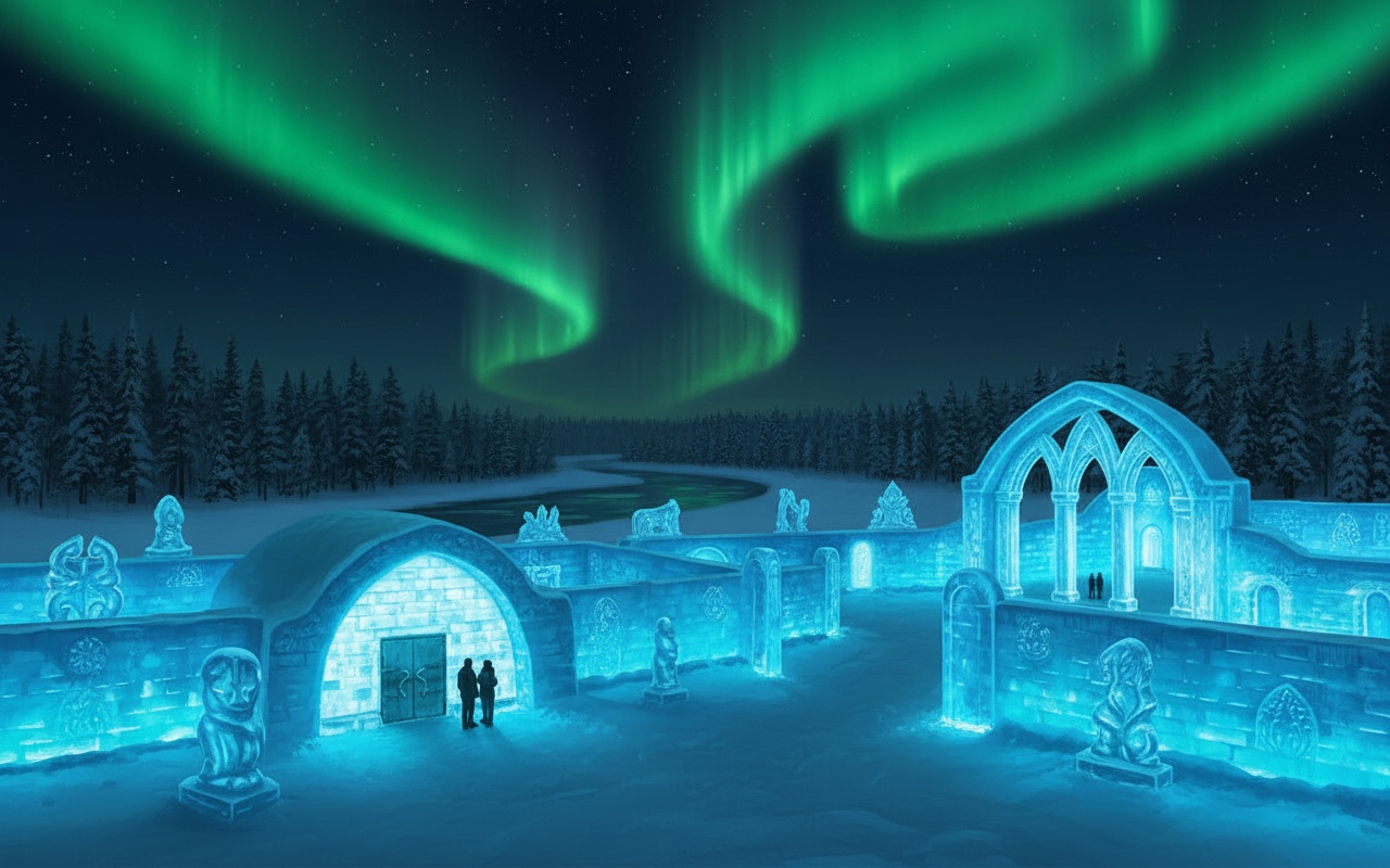 스웨덴에서 매년 등장하고 사라지는 호텔