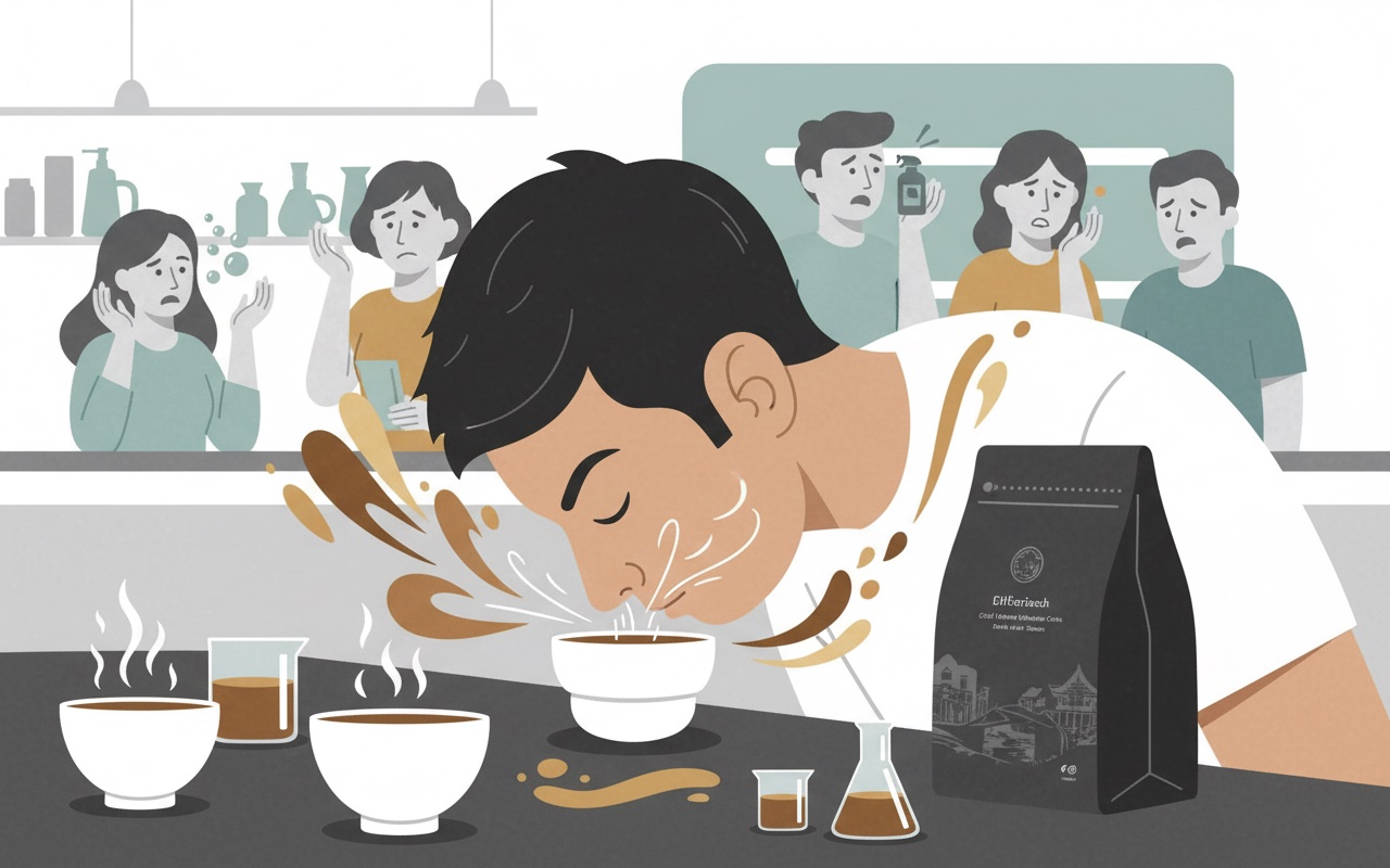 전문가가 설명하는 '비위생적' 커피 시음 방법