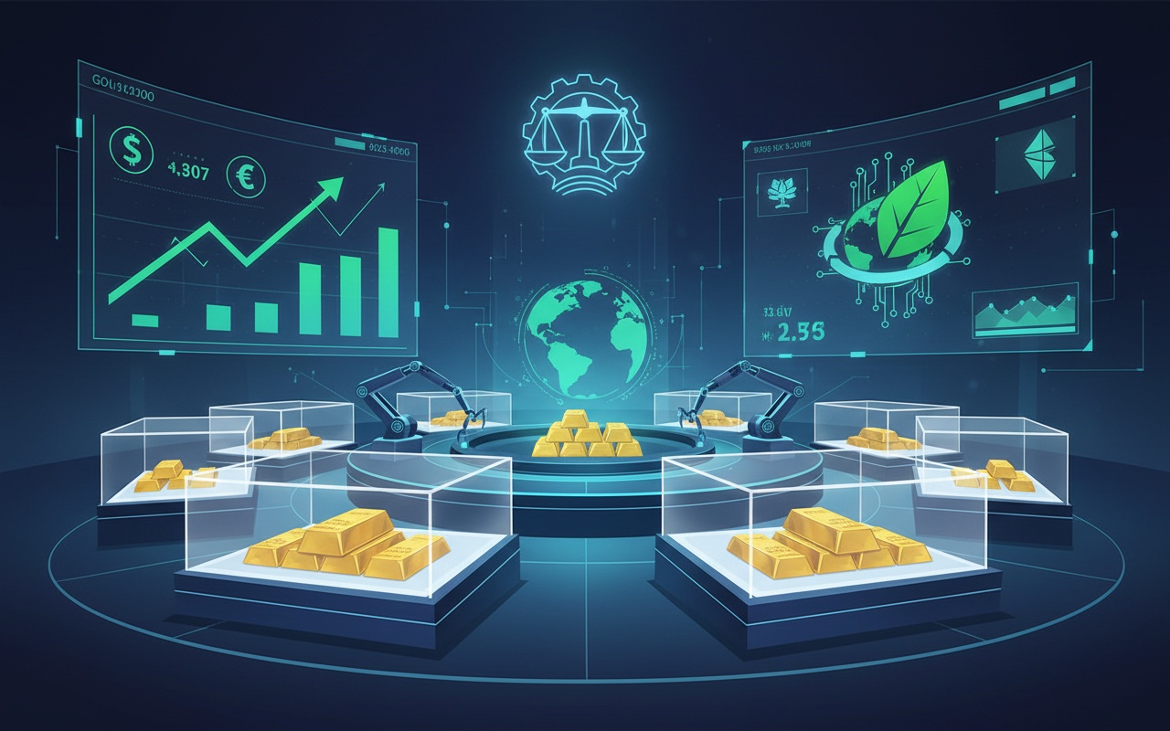 중앙은행, 국가 금 거래소 설립 보고를 12월 20일 이전에 해야