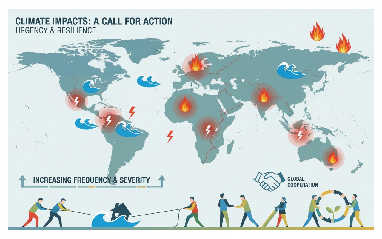 2025년, 자연재해로 파괴된 세계