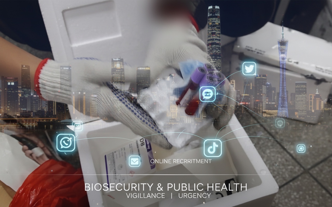 중국, 태아 성별 확인을 위한 10만 샘플의 혈액 거래 집단 검거