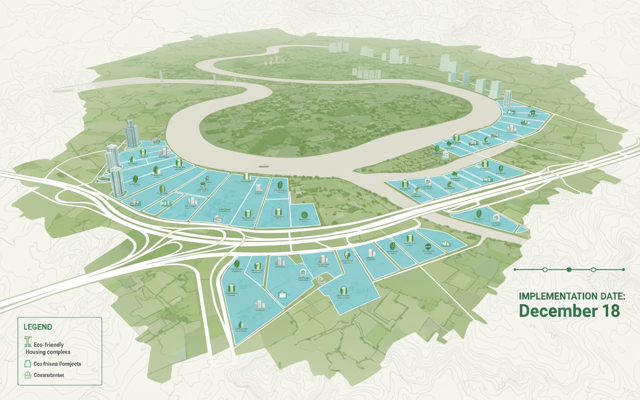 호치민시에 42개 농업용지에서 상업용 주택 시범 사업 실시