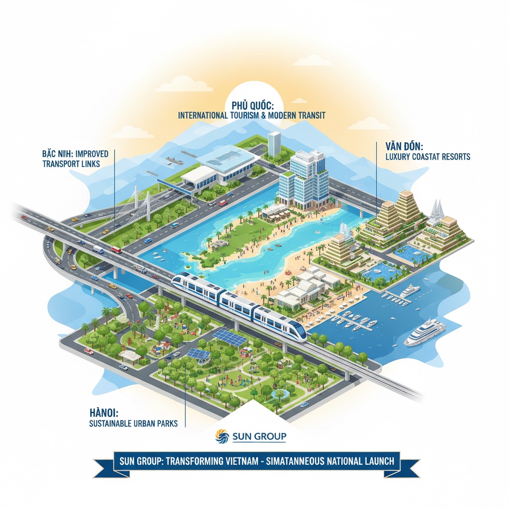 선그룹, 15조 원 규모의 대규모 프로젝트 착공