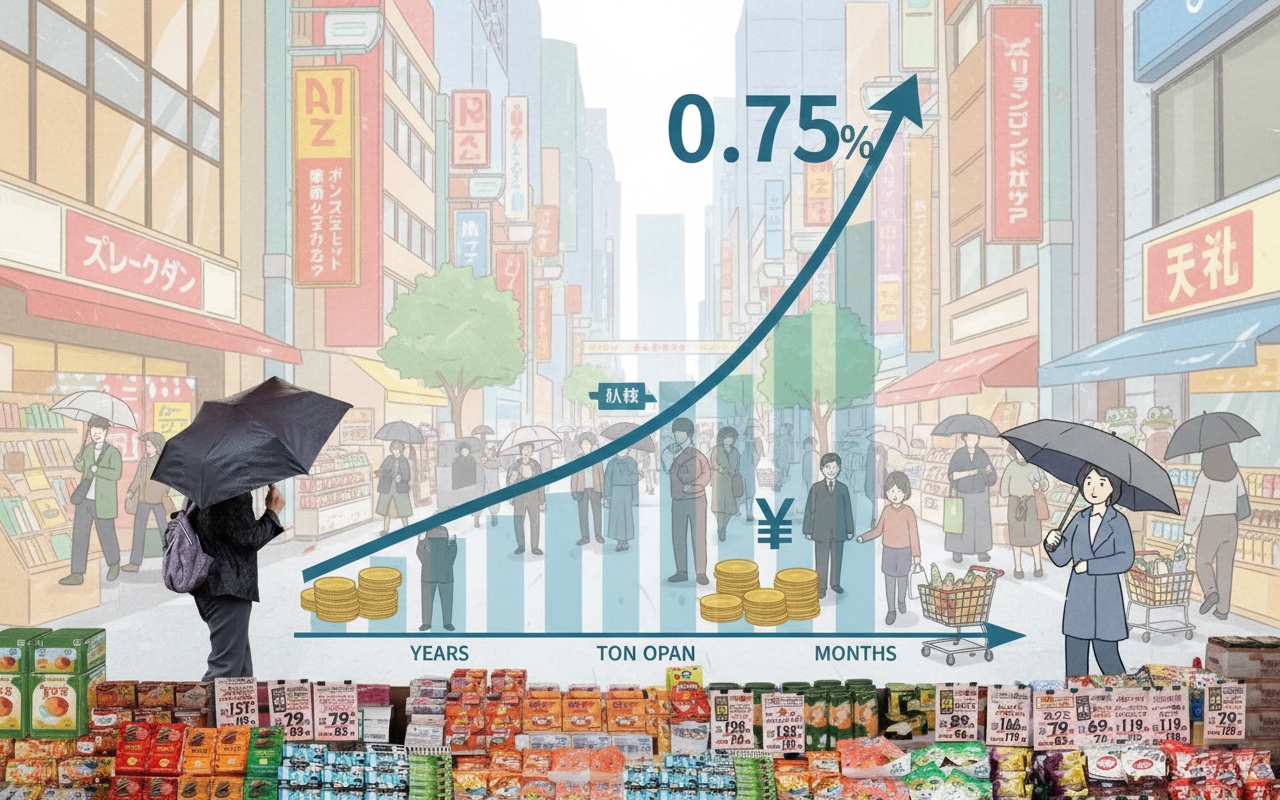 일본, 30년 만에 최고 금리 인상