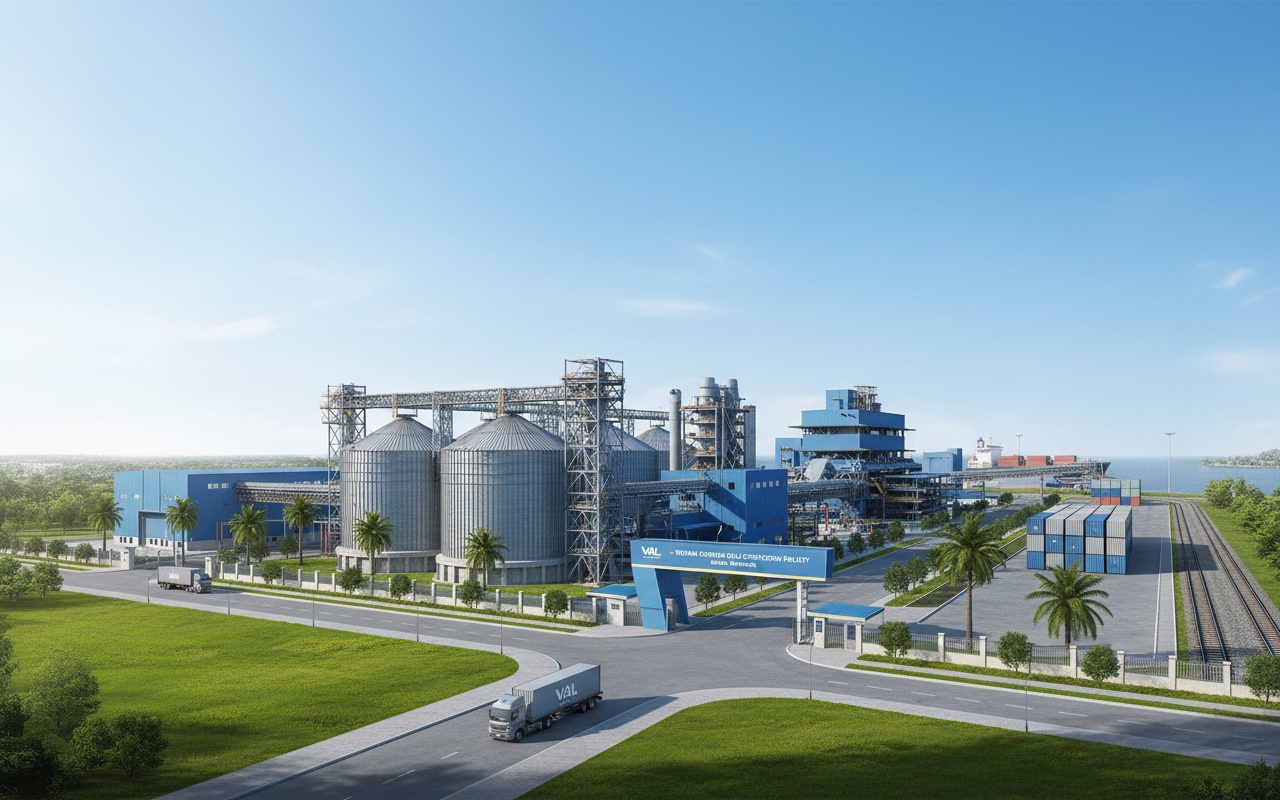 VAL 대두유 공장의 지속 가능한 전략