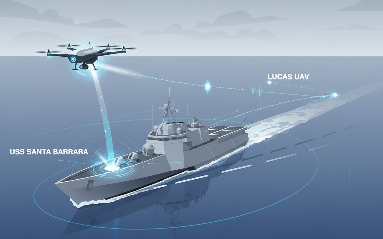미국, 이란 UAV 복제판 'LUCAS'를 군함에서 처음으로 발사