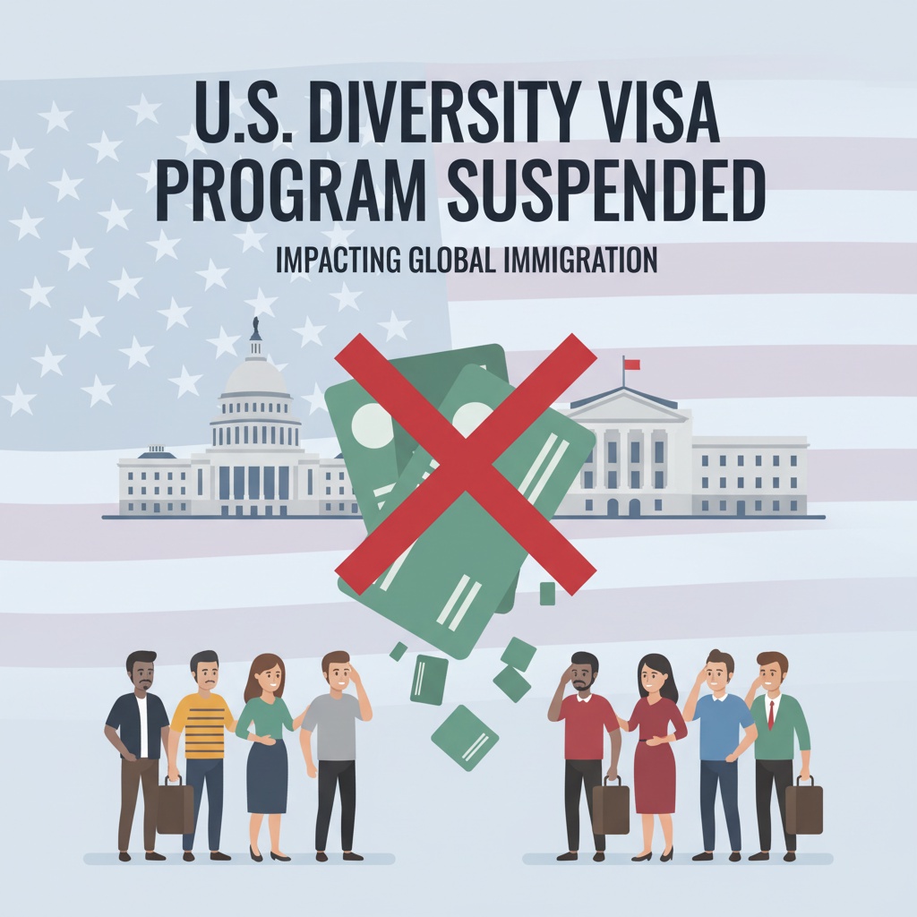 미국, 그린 카드 추첨 프로그램 중단