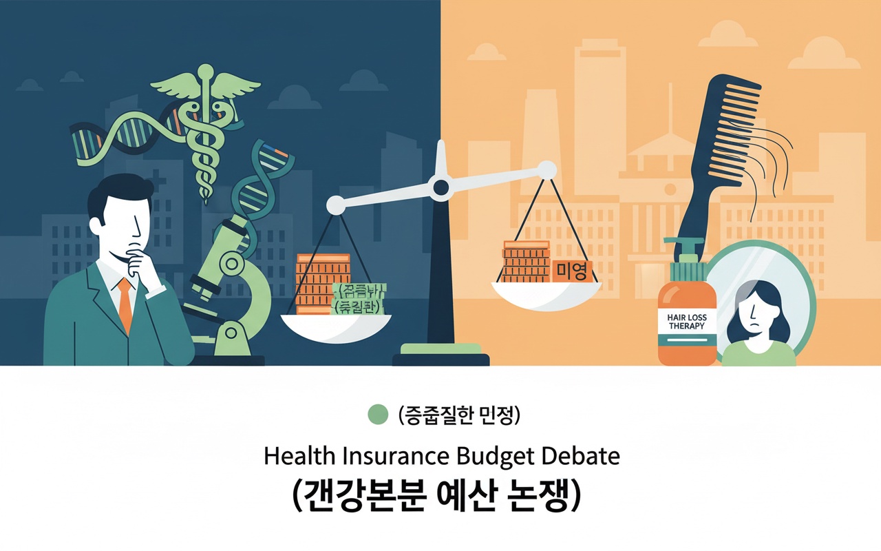 한국 대통령, 탈모 치료 비용을 보험으로 지원하길 원해