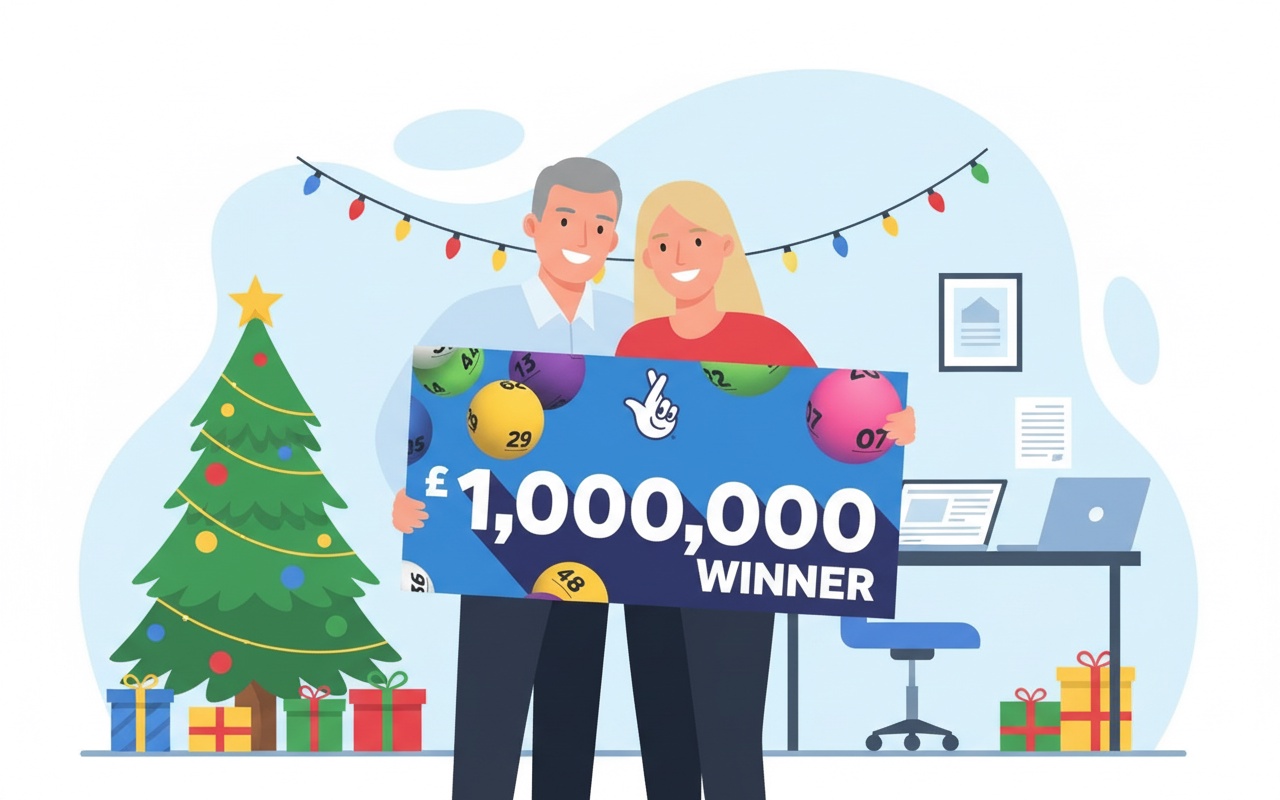 두 번의 백만 달러 복권에 당첨된 부부