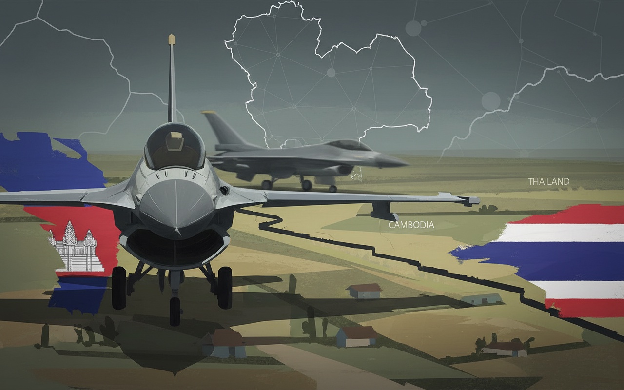 캄보디아, 태국의 F-16 공습에 대해 비난