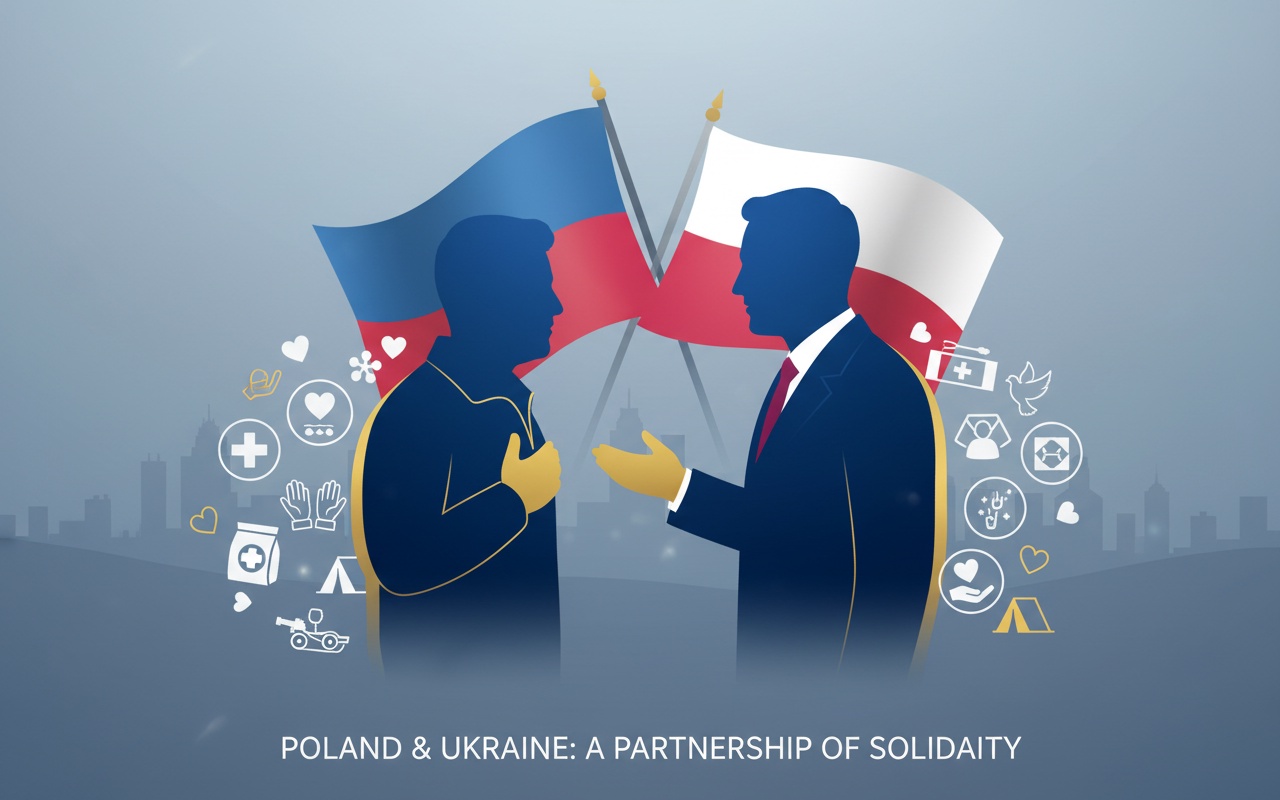 폴란드 대통령, 우크라이나의 지원 노력에 '존중이 부족하다'고 언급