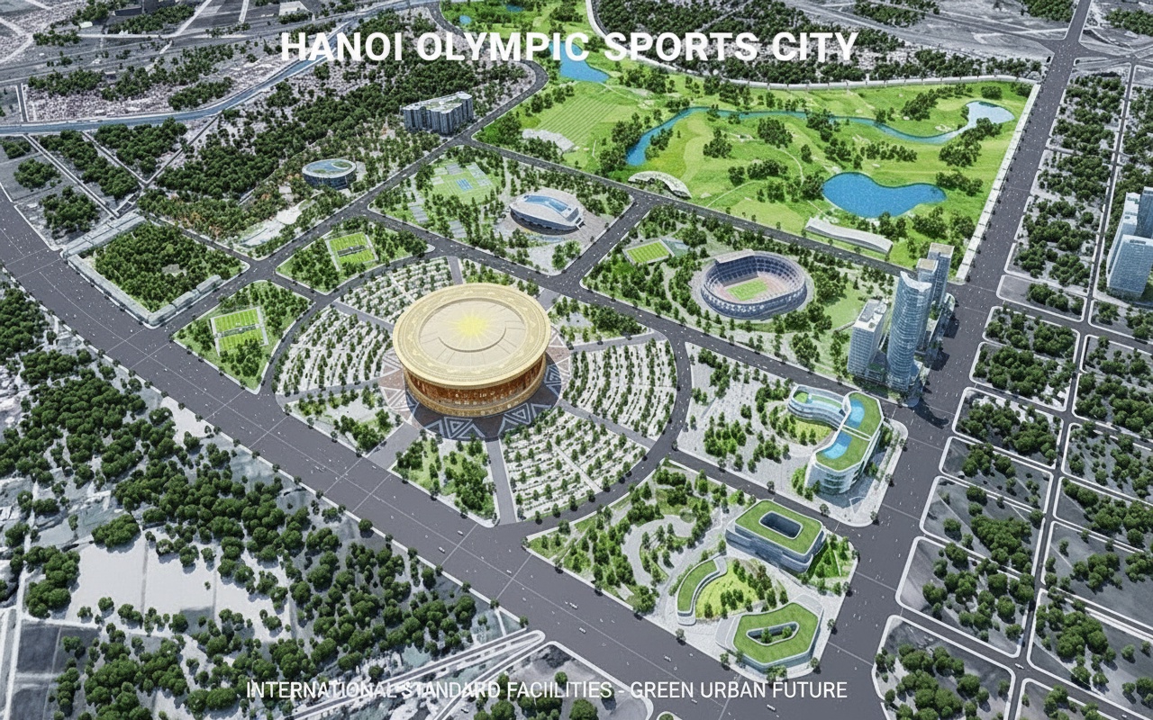 하노이, 빈그룹 스포츠 복합단지 세부 계획 승인