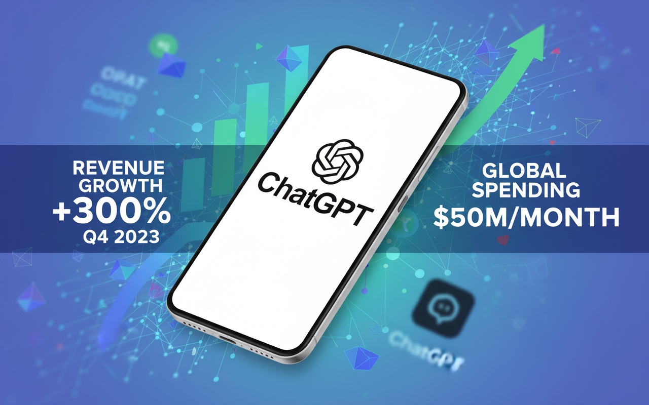 사용자, ChatGPT 앱에 30억 달러 지출