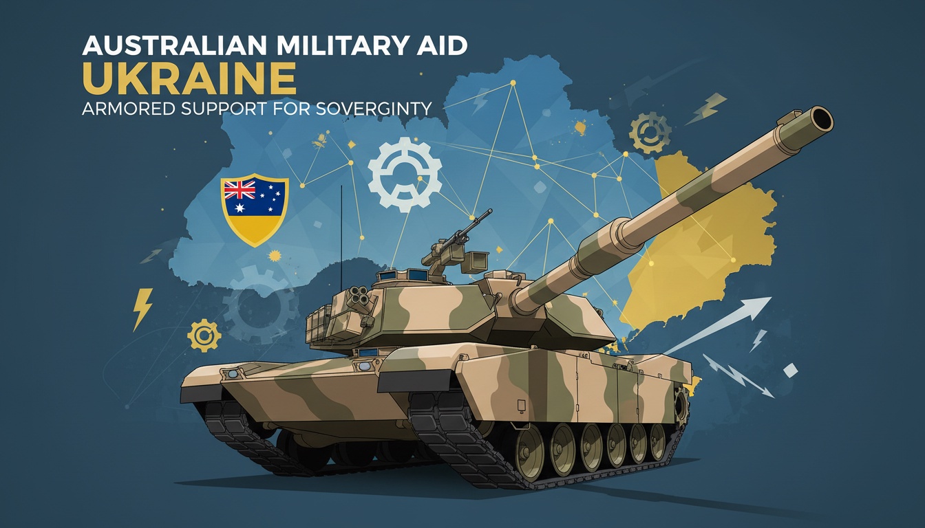 호주, 우크라이나에 에이브럼스 전차 49대 인도 완료