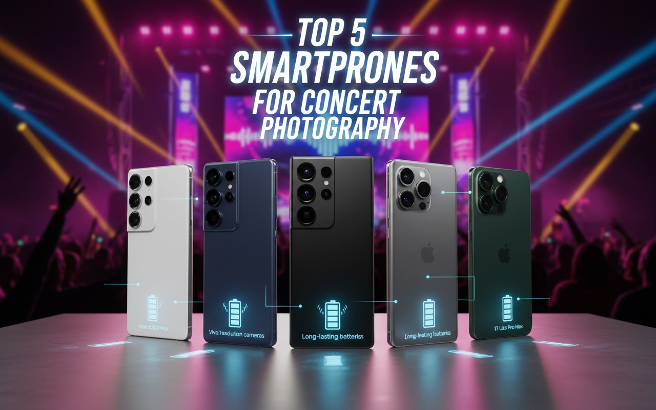 2025년 출시된 '콘서트폰' 모델들