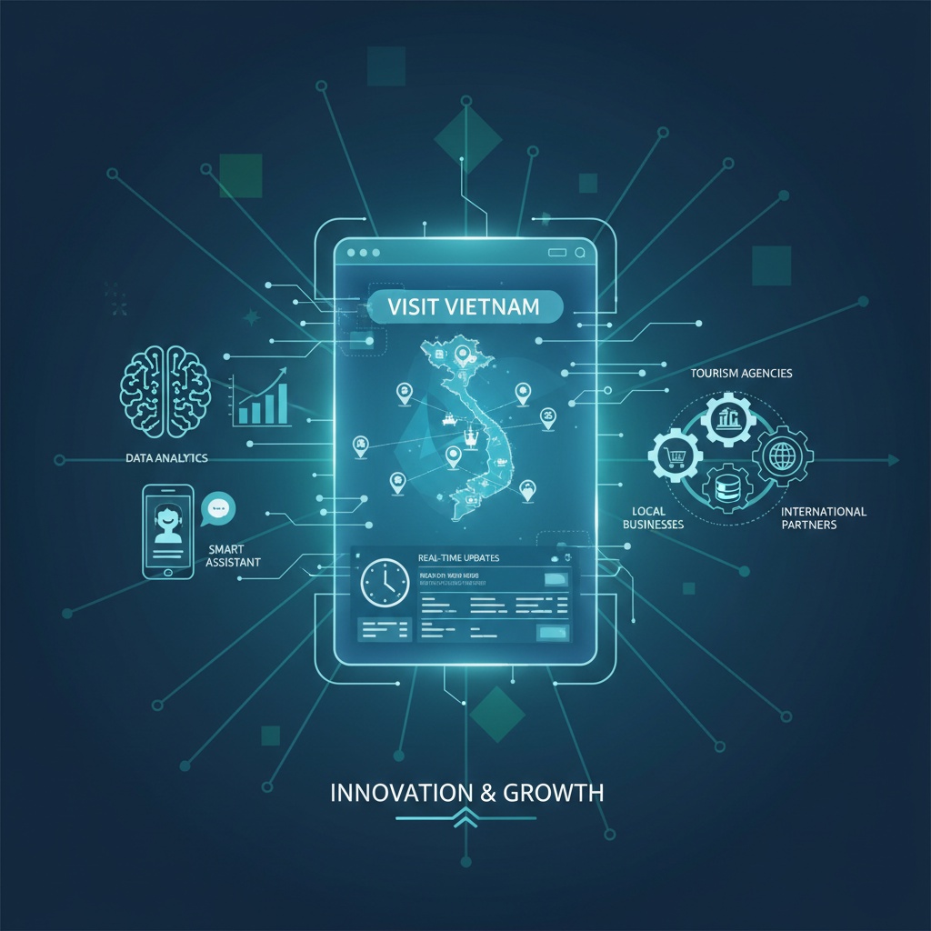 베트남, 첫 번째 국가 데이터 플랫폼 'Visit Vietnam' 출시