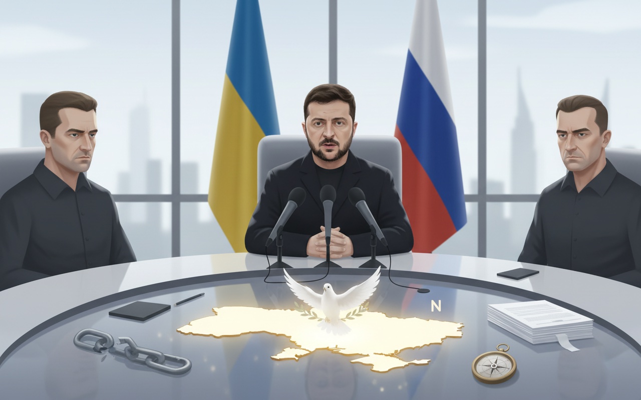 젤렌스키 대통령, 미국에 러시아에 대한 전면 압박을 촉구