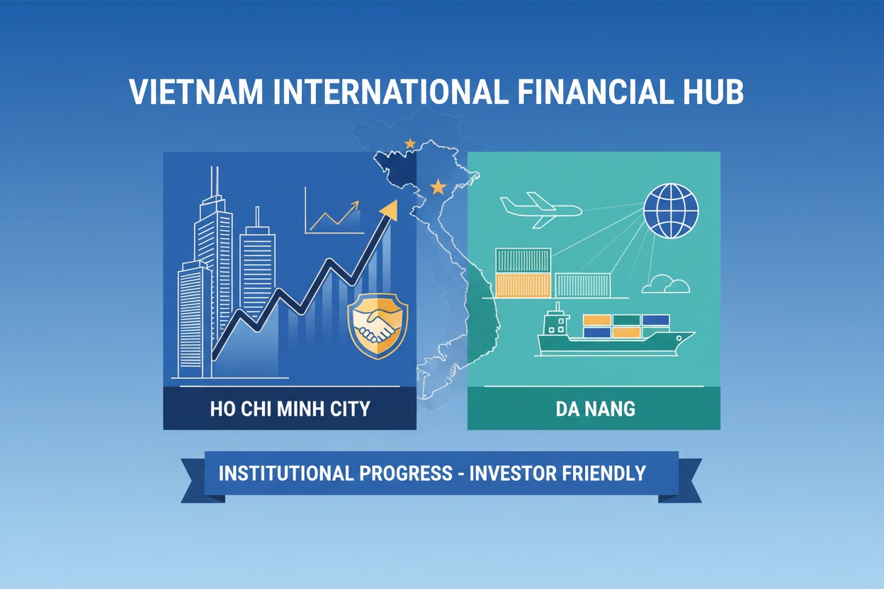 베트남에 국제 금융 센터 설립 발표