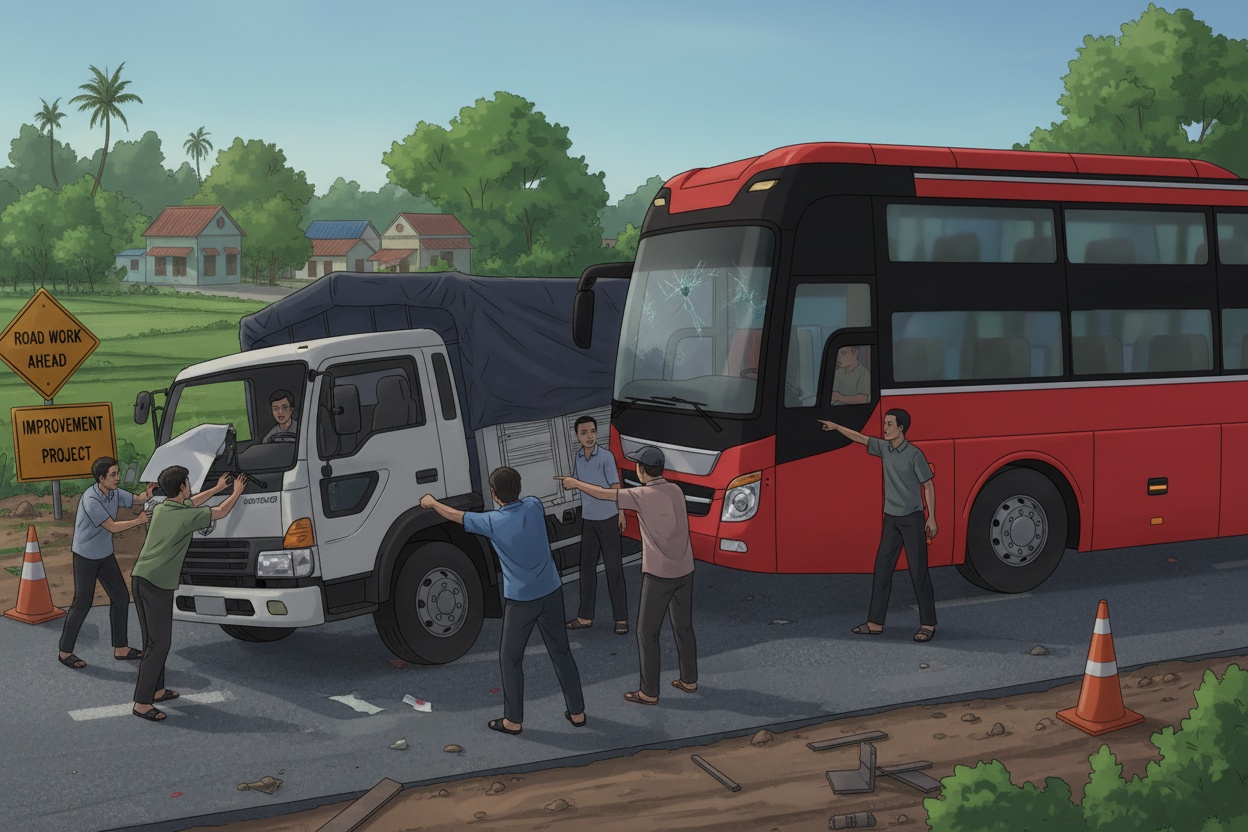 사고 후 캐빈에 갇힌 부부