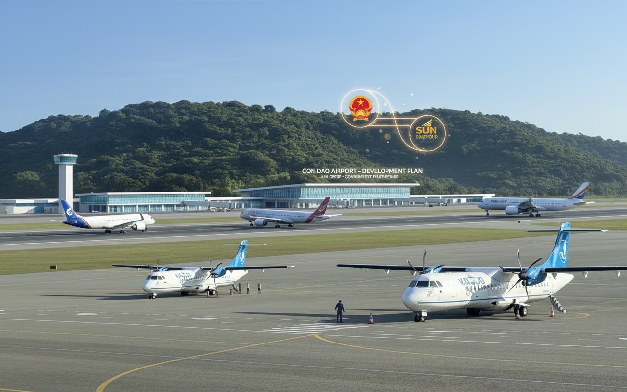 건설부, 선그룹에 콘다오 공항 계획 완성을 요구