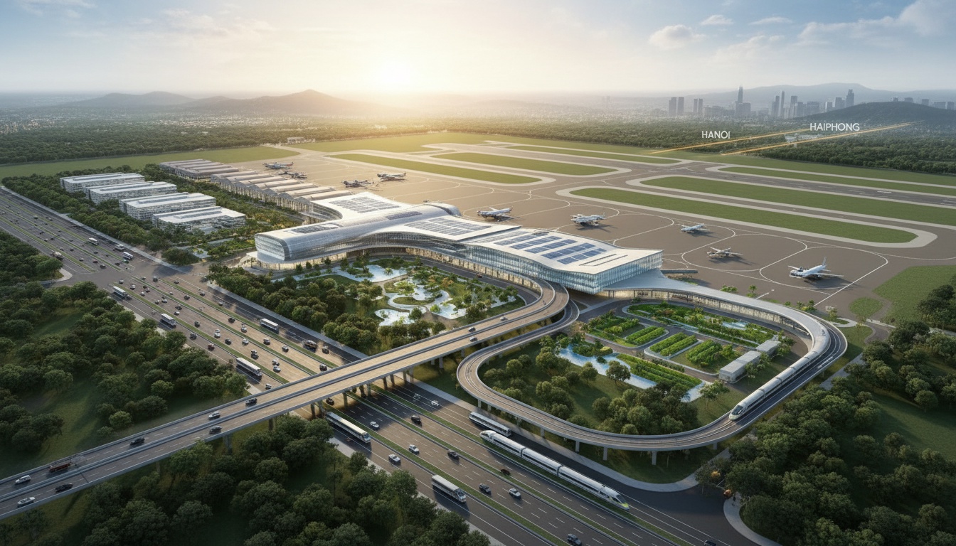 기아 빈 공항 - 지역 경제를 촉진하는 전략적 조각