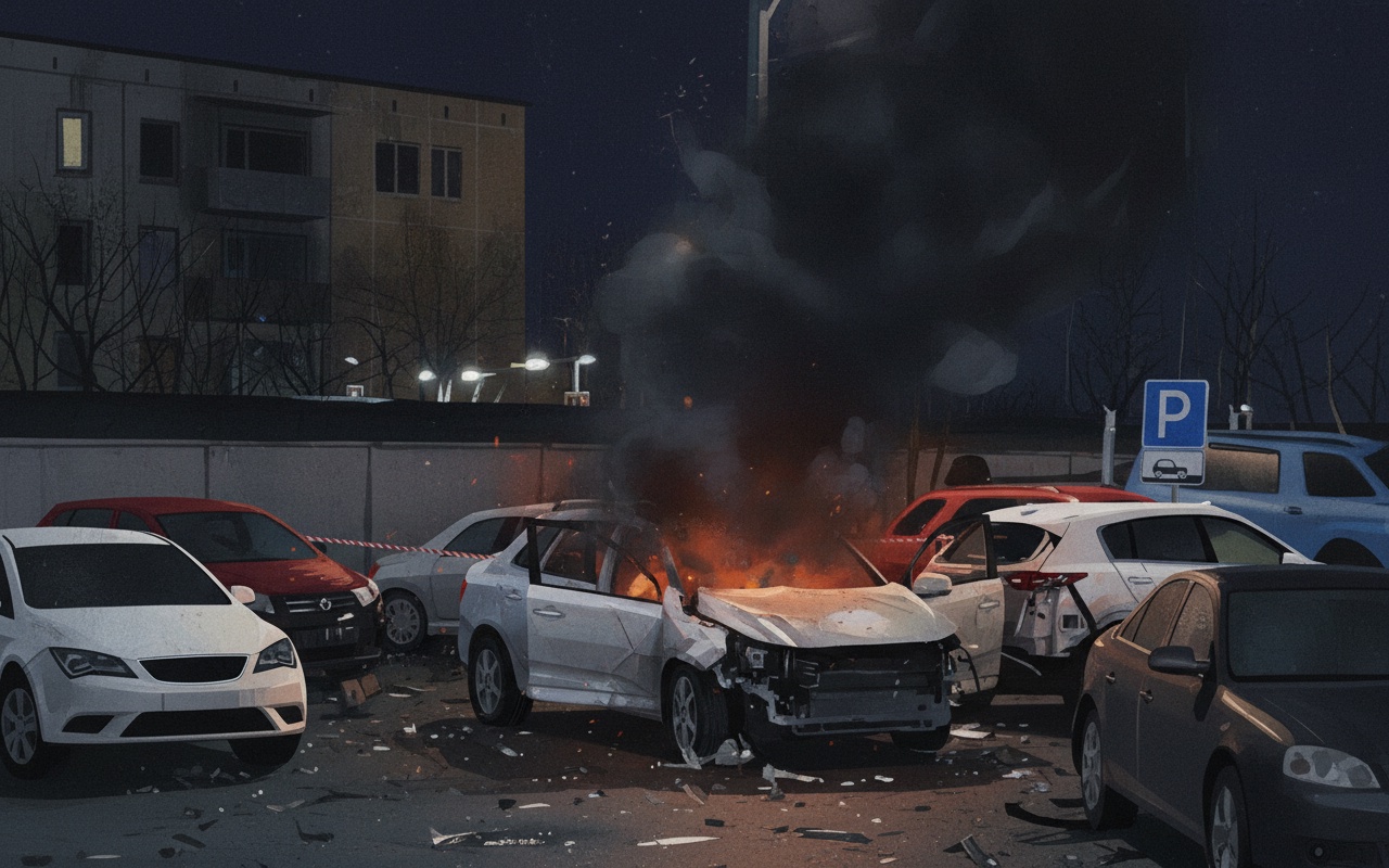 모스크바 차량 폭탄 테러로 러시아 장군 사망