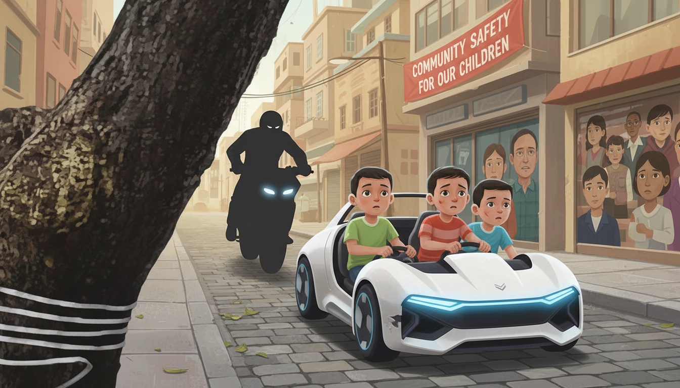 세 소년, 길에서 폭행 당해