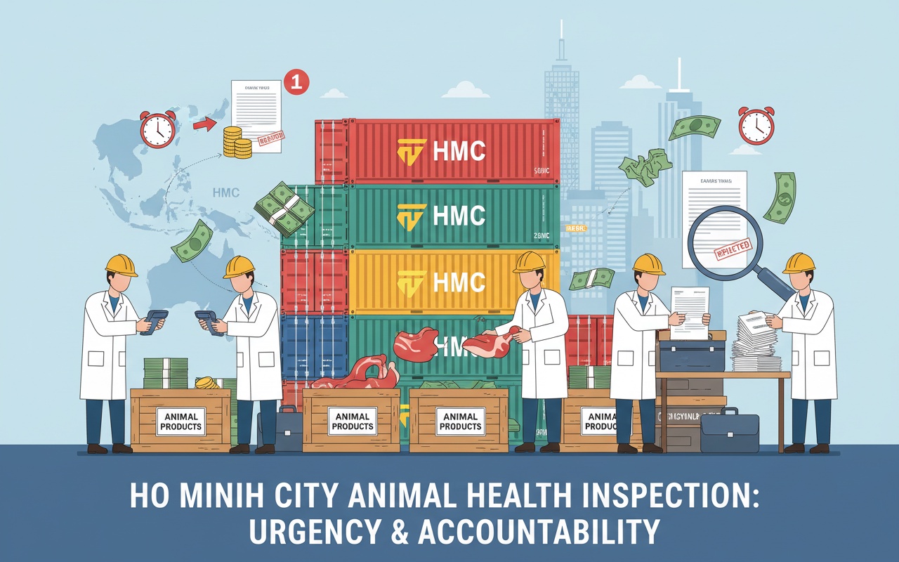 '급여'처럼 뇌물을 받은 제6지역 동물위생소