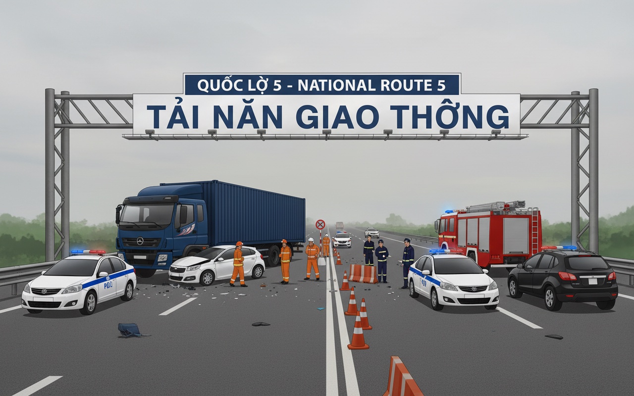 연쇄 사고를 일으킨 운전사, 두 명 사망으로 구속