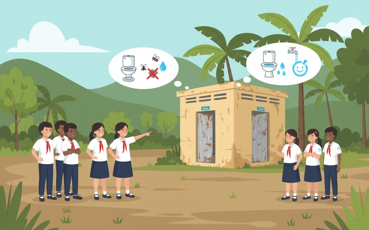 학교 화장실이 없는 아이들의 이야기