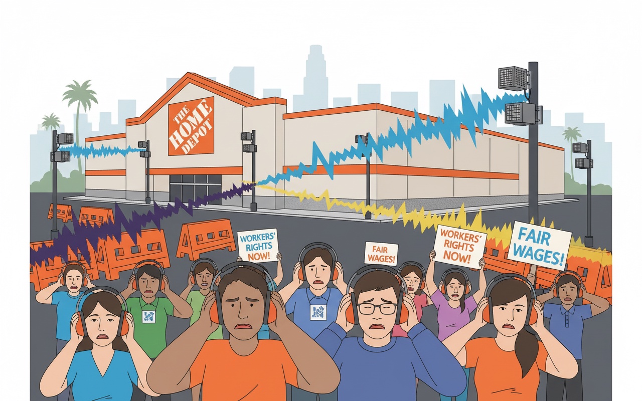 미국의 한 대형마트, 이민자 퇴출을 위한 스피커 설치로 비판받아